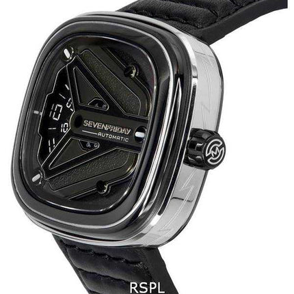 Orologio da uomo Sevenfriday serie M cromato automatico M3/08 SF-M3-08