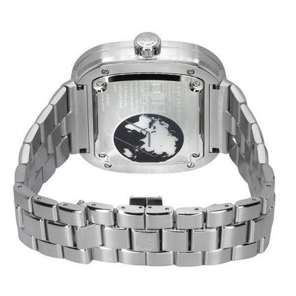 Orologio da uomo Sevenfriday P-Series NFC con quadrante a cuore aperto bianco e nero automatico P1B/01M SF-P1B-01M
