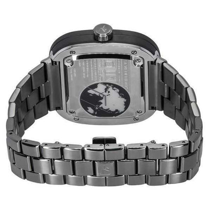 Orologio da uomo Sevenfriday P-Series in acciaio inossidabile con quadrante nero automatico P2C/01M SF-P2C-01M