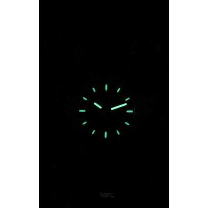 Orologio da uomo Seiko Prospex Speedtimer Panda Chronograph in acciaio inossidabile con quadrante bianco Solar SFJ001P1 100M