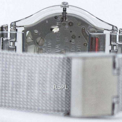 Orologio da donna Swatch Skin Metal Knit Quartz SFM118M