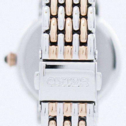 Seiko Quartz Swarovski Crystals SFQ806 SFQ806P1 SFQ806P Orologio da donna