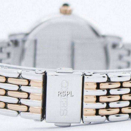 Seiko Quartz Swarovski Crystals SFQ806 SFQ806P1 SFQ806P Orologio da donna