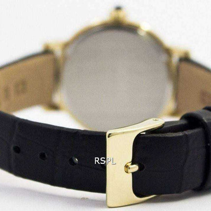 Orologio da donna con cinturino in pelle al quarzo Seiko SFQ814P2