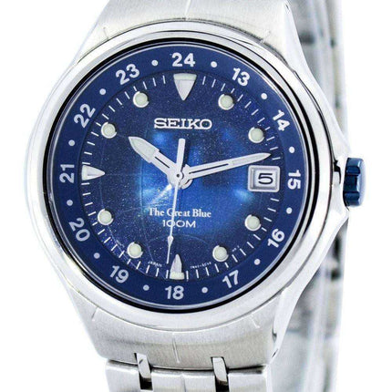 Orologio da uomo Seiko The Great Blue Quartz SGE487 SGE487P1 SGE487P