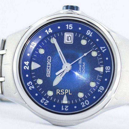 Orologio da uomo Seiko The Great Blue Quartz SGE487 SGE487P1 SGE487P