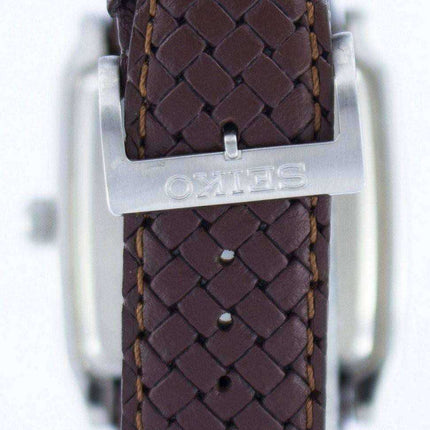 Orologio da uomo SGED77 SGED77 SGED77P quadrata al quarzo Seiko