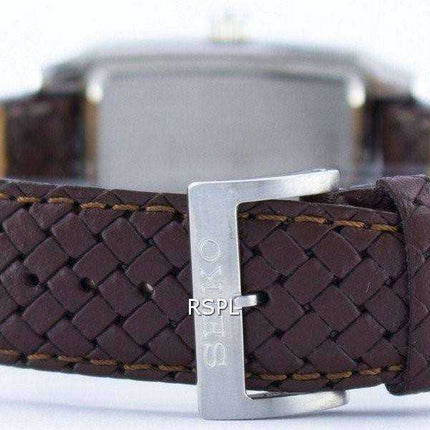 Orologio da uomo SGED77 SGED77 SGED77P quadrata al quarzo Seiko