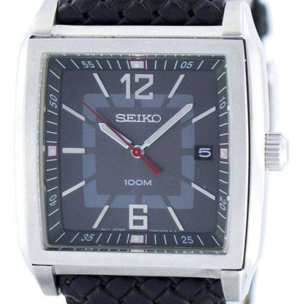 Orologio da uomo SGED79 SGED79P1 SGED79P di forma quadrata al quarzo Seiko