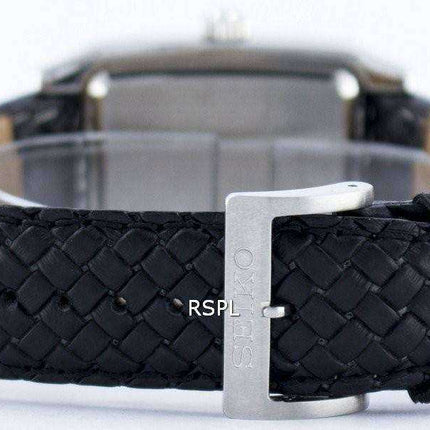 Orologio da uomo SGED79 SGED79P1 SGED79P di forma quadrata al quarzo Seiko