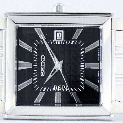 Orologio da uomo SGEE05 SGEE05P1 SGEE05P con forma quadrata al quarzo Seiko