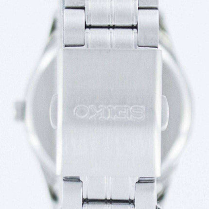 Orologio da uomo Seiko al quarzo quadrante nero SGEF01 SGEF01P1 SGEF01P
