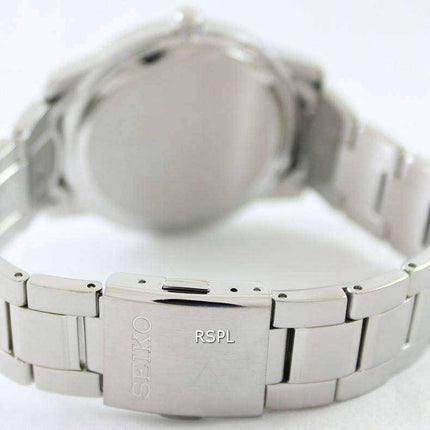 Seiko Quartz Sapphire White Dial SGEH01 SGEH01P1 SGEH01P Orologio da uomo