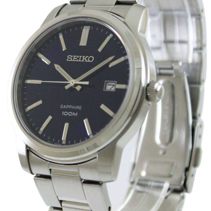Orologio da uomo Seiko Quartz Sapphire Blue Dial SGEH03P1 SGEH03P