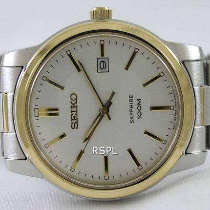 Seiko Quartz Sapphire Silver Dial SGEH06P1 SGEH06P