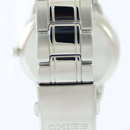 Orologio da uomo Seiko Quartz quadrante nero SGEH09P1 SGEH09P