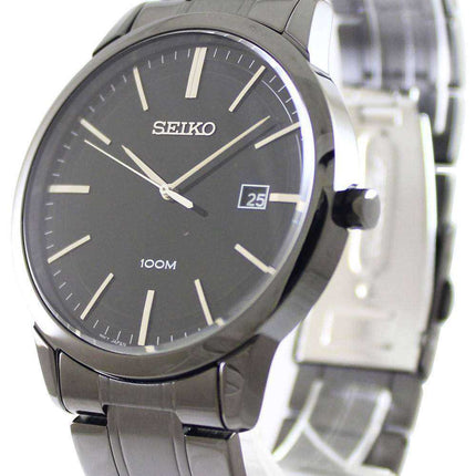 Orologio da uomo Seiko Quartz Black IP SGEH11P1 SGEH11P