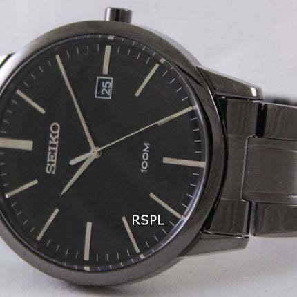 Orologio da uomo Seiko Quartz Black IP SGEH11P1 SGEH11P