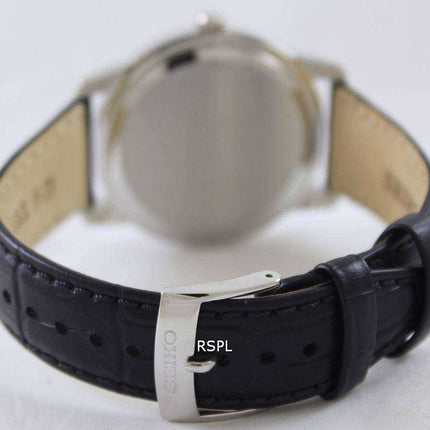 Orologio da uomo SGEH19P1 SGEH19P con quadrante nero zaffiro Seiko al quarzo
