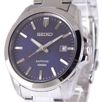 Orologio da uomo Seiko Neo Classic Quartz Sapphire 100M SGEH47 SGEH47P1 SGEH47P