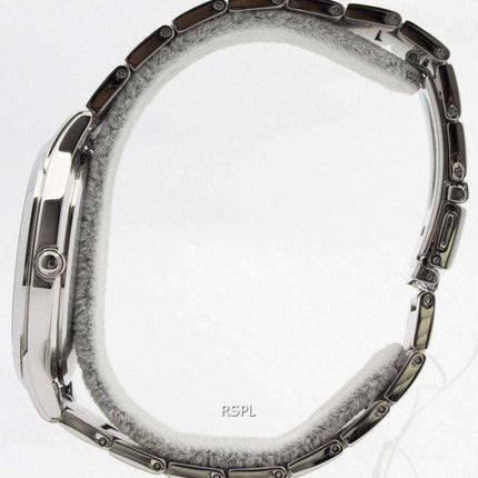 Orologio da uomo SGEH51 SGEH51P1 SGEH51P con quadrante in argento e vetro zaffiro quarzo Seiko