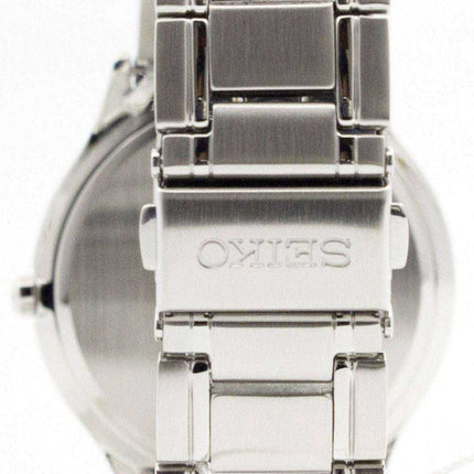 Orologio da uomo SGEH51 SGEH51P1 SGEH51P con quadrante in argento e vetro zaffiro quarzo Seiko