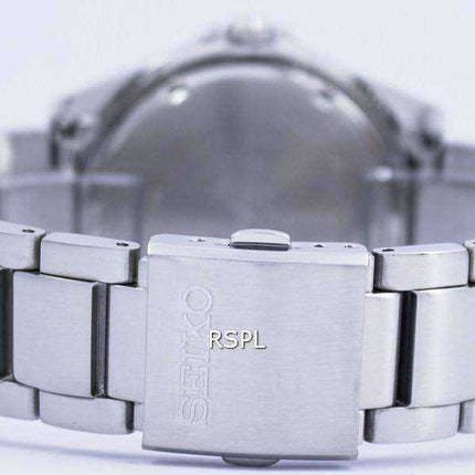 Orologio da uomo SGEH59 SGEH59P1 SGEH59P con quadrante bianco in vetro zaffiro quarzo Seiko