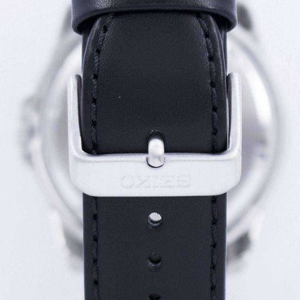 Orologio da uomo SGEH65 SGEH65P1 SGEH65P con quadrante nero in vetro zaffiro quarzo Seiko