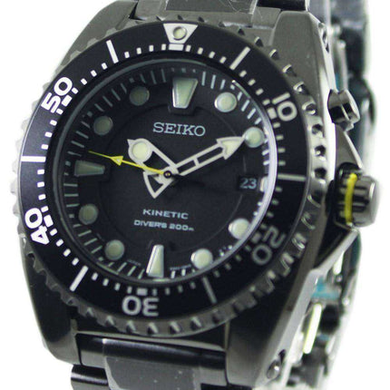 Orologio da uomo placcato ionico di Seiko Kinetic Diver 200m Orologio da uomo SKA427 SKA427P1 SKA427P