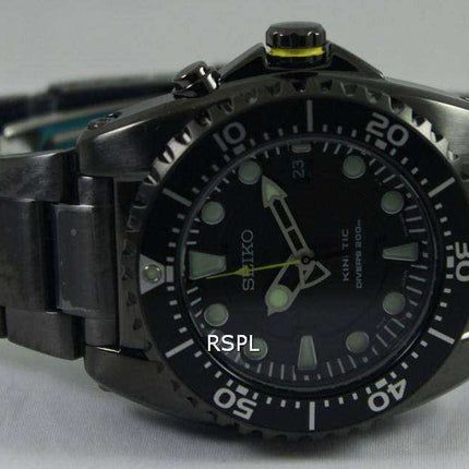 Orologio da uomo placcato ionico di Seiko Kinetic Diver 200m Orologio da uomo SKA427 SKA427P1 SKA427P