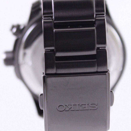 Orologio da uomo Seiko Neo sportivo cinetico 100M quadrante nero SKA687 SKA687P1 SKA687P
