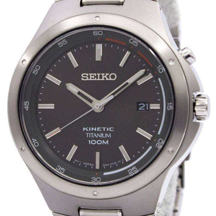 Seiko Kinetic Titanium Power Reserve SKA713 SKA713P1 SKA713P Orologio da uomo
