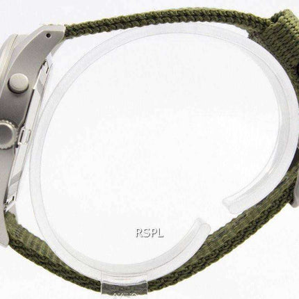 Orologio da uomo verde militare Seiko Kinetic 100M SKA725 SKA725P1 SKA725P Orologio da uomo