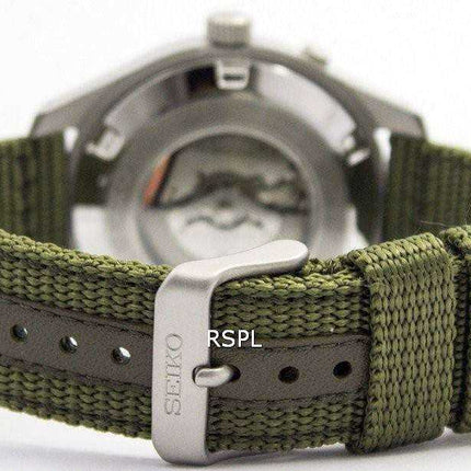 Orologio da uomo verde militare Seiko Kinetic 100M SKA725 SKA725P1 SKA725P Orologio da uomo