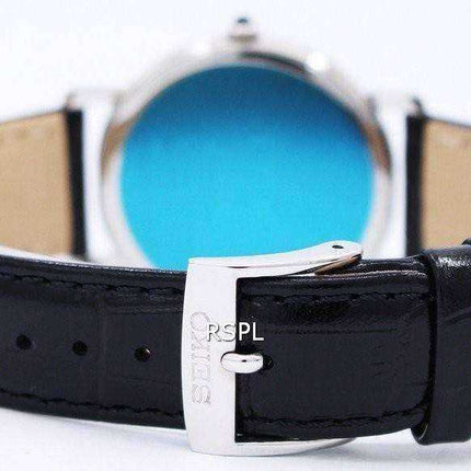 Cinturino in pelle al quarzo Seiko SKK647 SKK647P1 SKK647P - Orologio da uomo