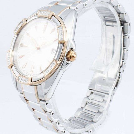 Seiko Conceptual SKK878P SKK878P1 SKK878 Orologio da donna al quarzo con accenti di diamante