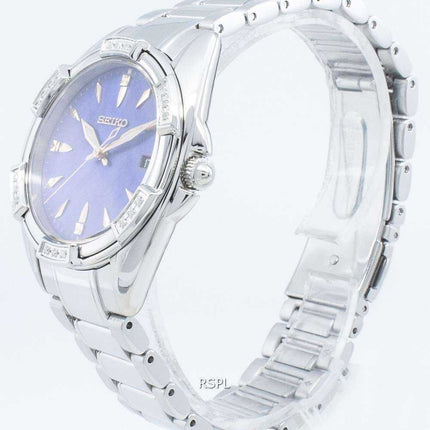 Orologio da donna Seiko Classic SKK881P SKK881P1 SKK881 Diamond Accents al quarzo