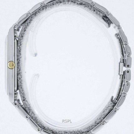 Orologio da uomo Seiko alla moda analogico al quarzo rettangolare SKP359 SKP359P1 SKP359P