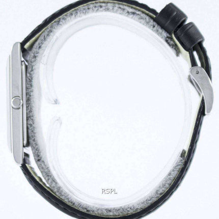 Orologio da uomo Seiko alla moda analogico al quarzo rettangolare SKP361 SKP361P1 SKP361P