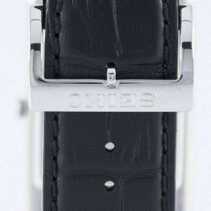 Orologio da uomo Seiko alla moda analogico al quarzo rettangolare SKP361 SKP361P1 SKP361P