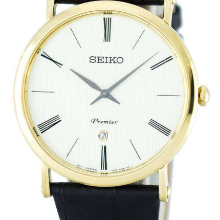 Orologio da uomo Seiko Premier Quartz SKP396 SKP396P1 SKP396P
