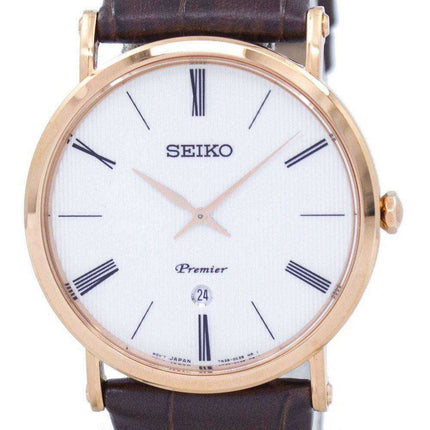 Orologio da uomo Seiko Premier Quartz SKP398 SKP398P1 SKP398P