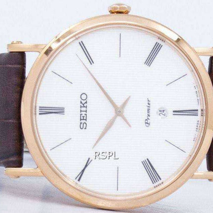 Orologio da uomo Seiko Premier Quartz SKP398 SKP398P1 SKP398P