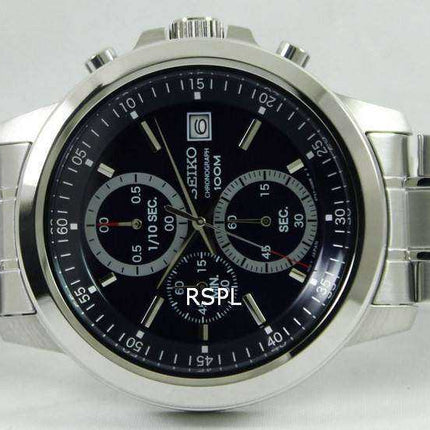 Seiko Cronografo al quarzo quadrante blu SKS443P1 SKS443P SKS443