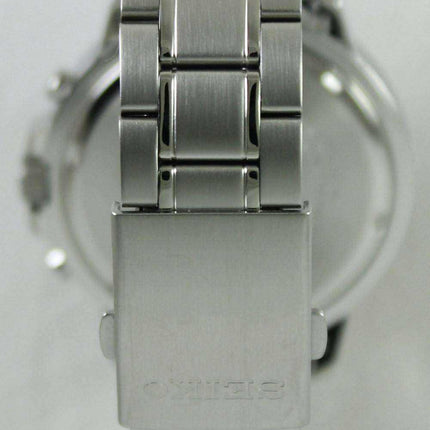 Seiko Cronografo al quarzo quadrante nero SKS445P1 SKS445P SKS445