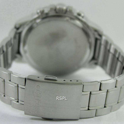 Seiko Cronografo al quarzo quadrante nero SKS445P1 SKS445P SKS445