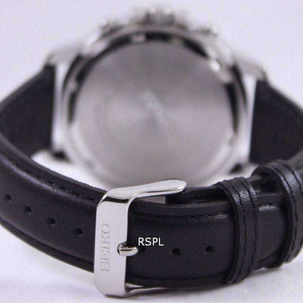 Orologio da uomo Seiko Chronograph 100M quadrante nero SKS445P2