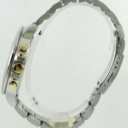 Orologio da uomo Seiko Cronografo al quarzo bicolore SKS447 SKS447P1 SKS447P