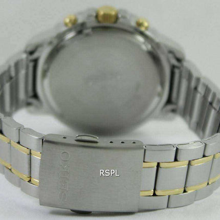 Orologio da uomo Seiko Cronografo al quarzo bicolore SKS447 SKS447P1 SKS447P