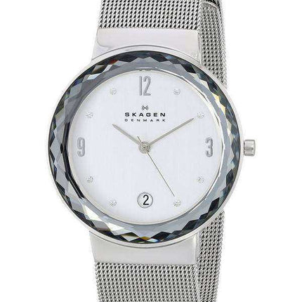 Skagen Leonora Quarzo Steel Mesh Crystals SKW2004 Orologio da donna